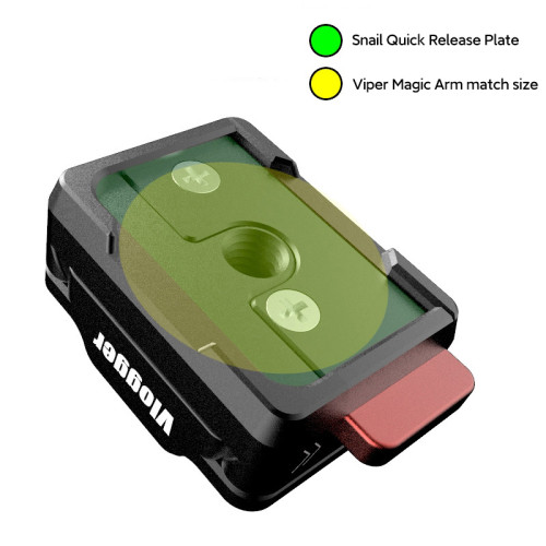 Camera/Monitor Quick Release System 1/4   Screw