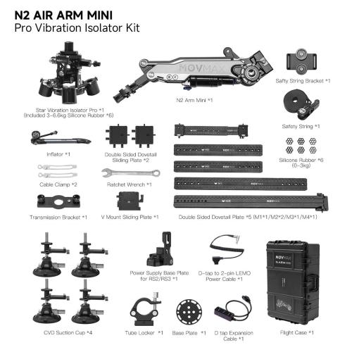 MOVAMX N2 Air Arm Mini - Pro Vibration Isolator Kit